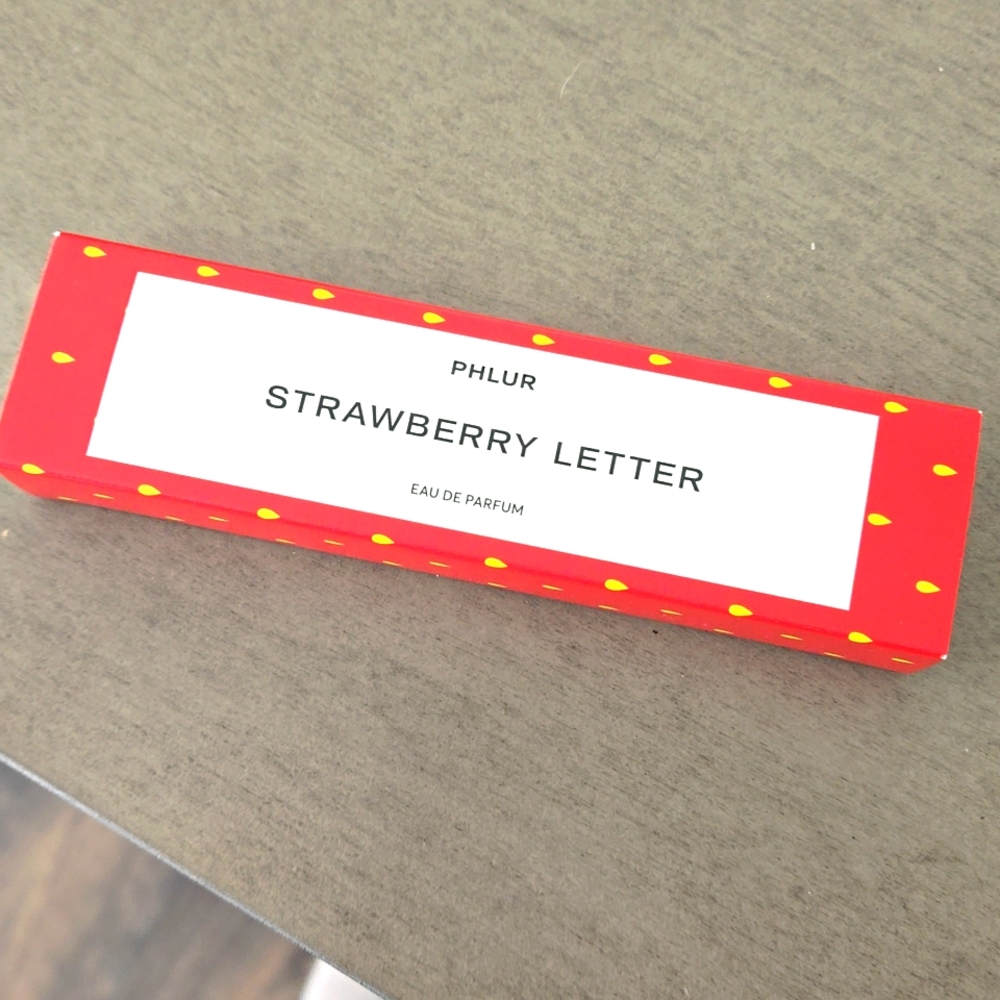 Phlur Strawberry Letter